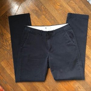 Men's Dark Blue JCrew Chinos 32x34